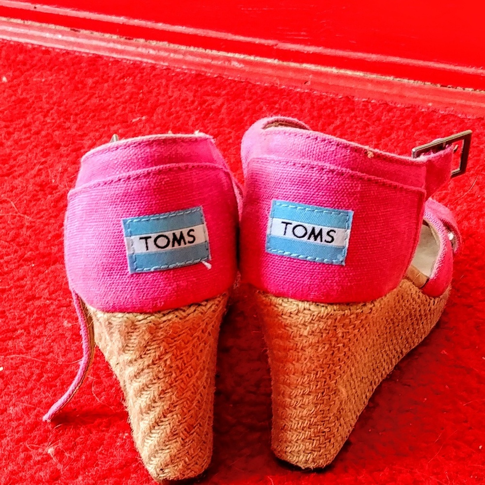 TOMS wedge heels
